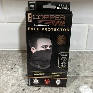 Copper fit face protector